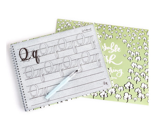 New Product: Reusable Brush Lettering Workbook