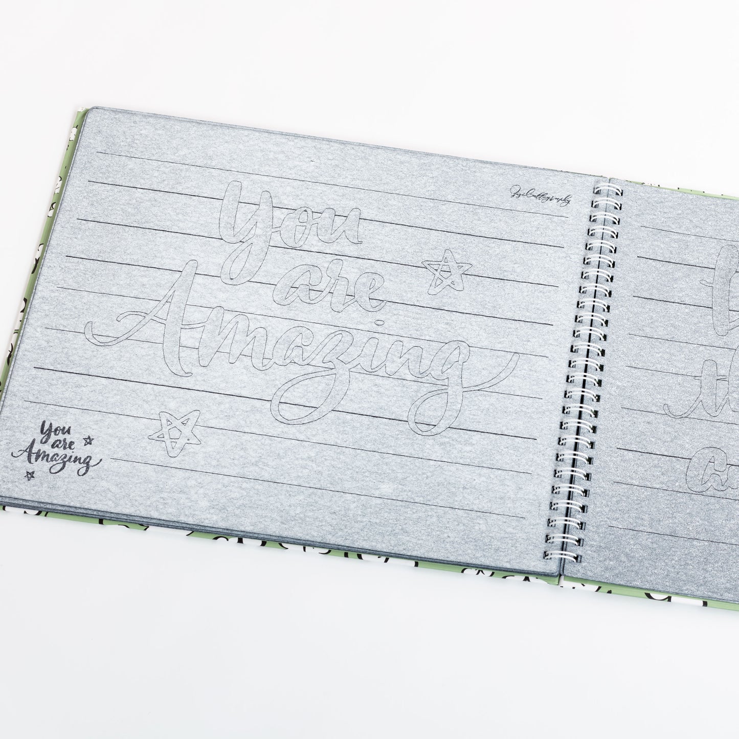 Reusable Brush Lettering Workbook from Luis Creations x Zizi Calligraphy