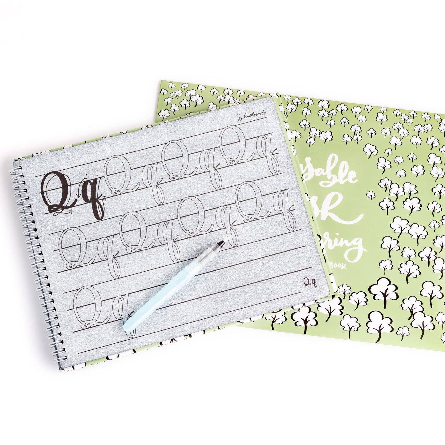 Reusable Brush Lettering Workbook from Luis Creations x Zizi Calligraphy