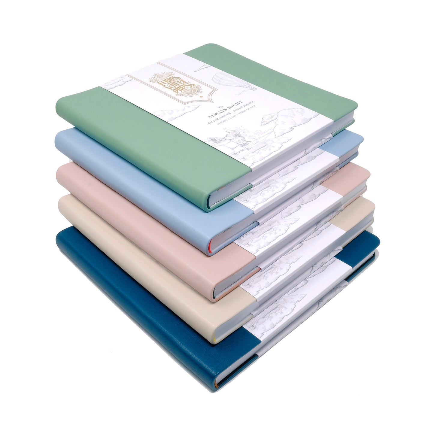 Always Right Square Fether Notebook by Ferris Wheel Press