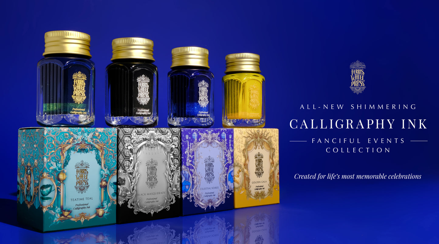 Celestial Soiree | Ferris Wheel Press Fanciful Events Calligraphy Ink