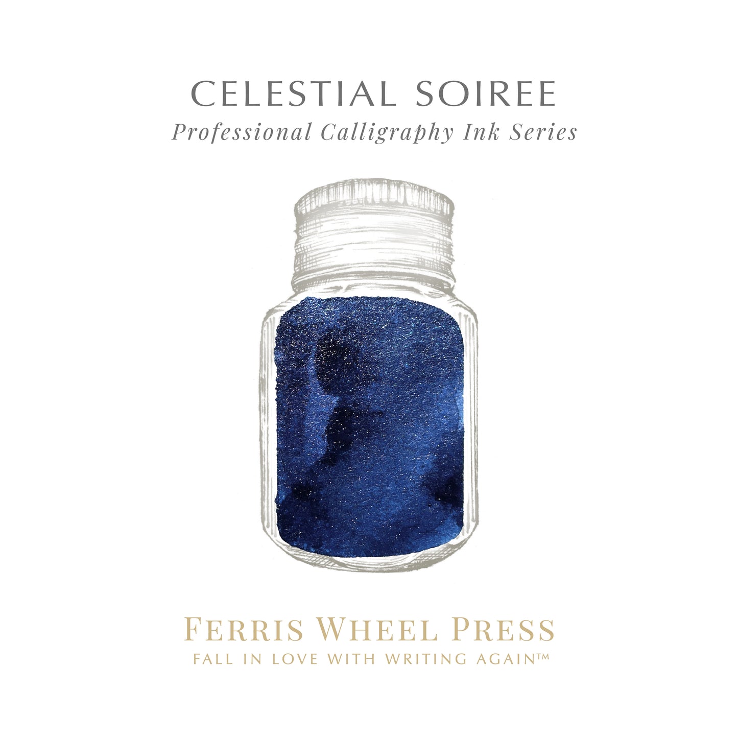 Celestial Soiree | Ferris Wheel Press Fanciful Events Calligraphy Ink