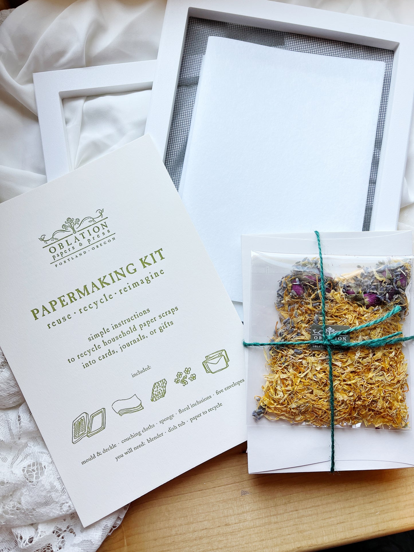 Handmade Papermaking Kit