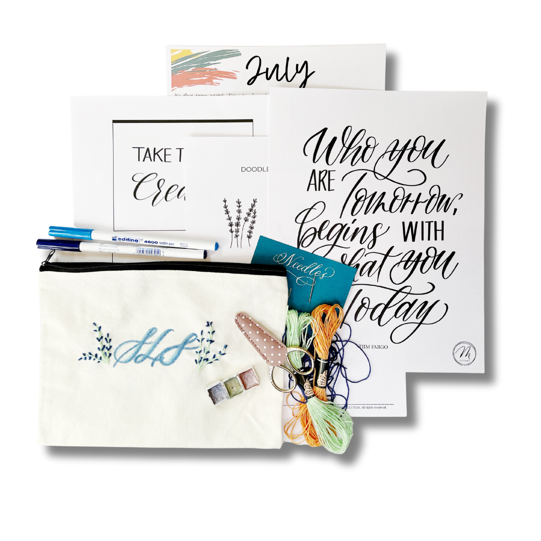 Monthly Simply Lettered Subscription-SOLD OUT