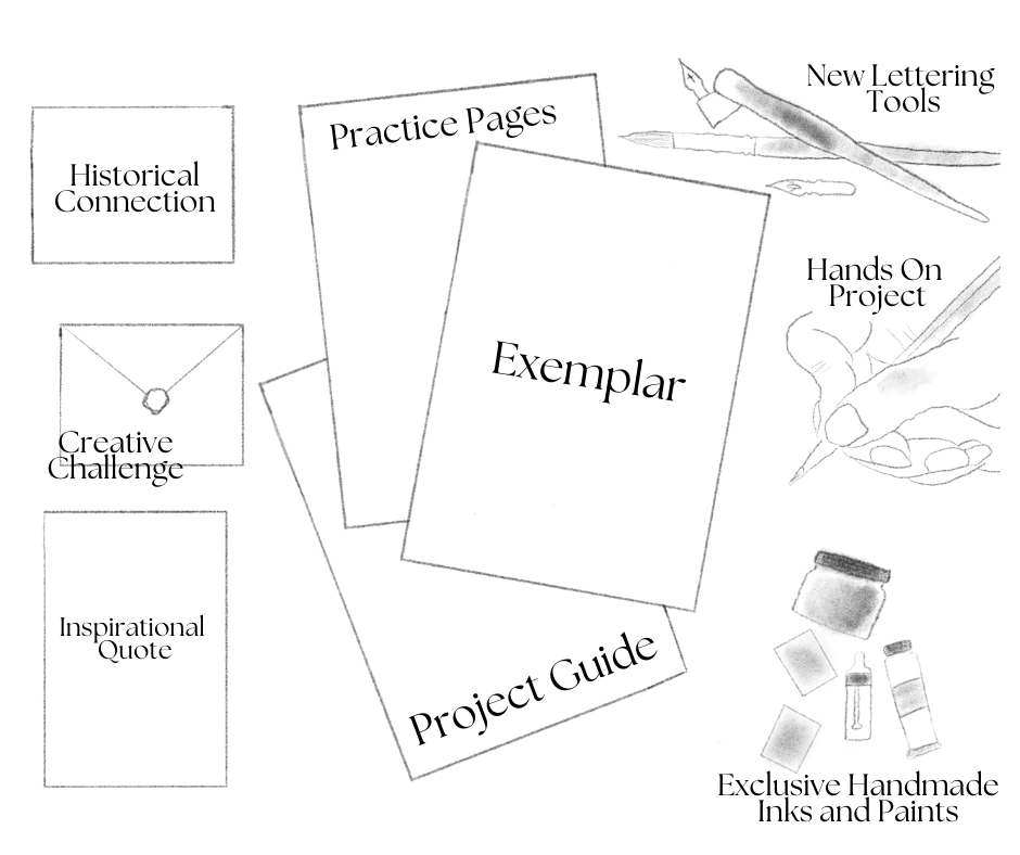 Monthly Simply Lettered Subscription-SOLD OUT