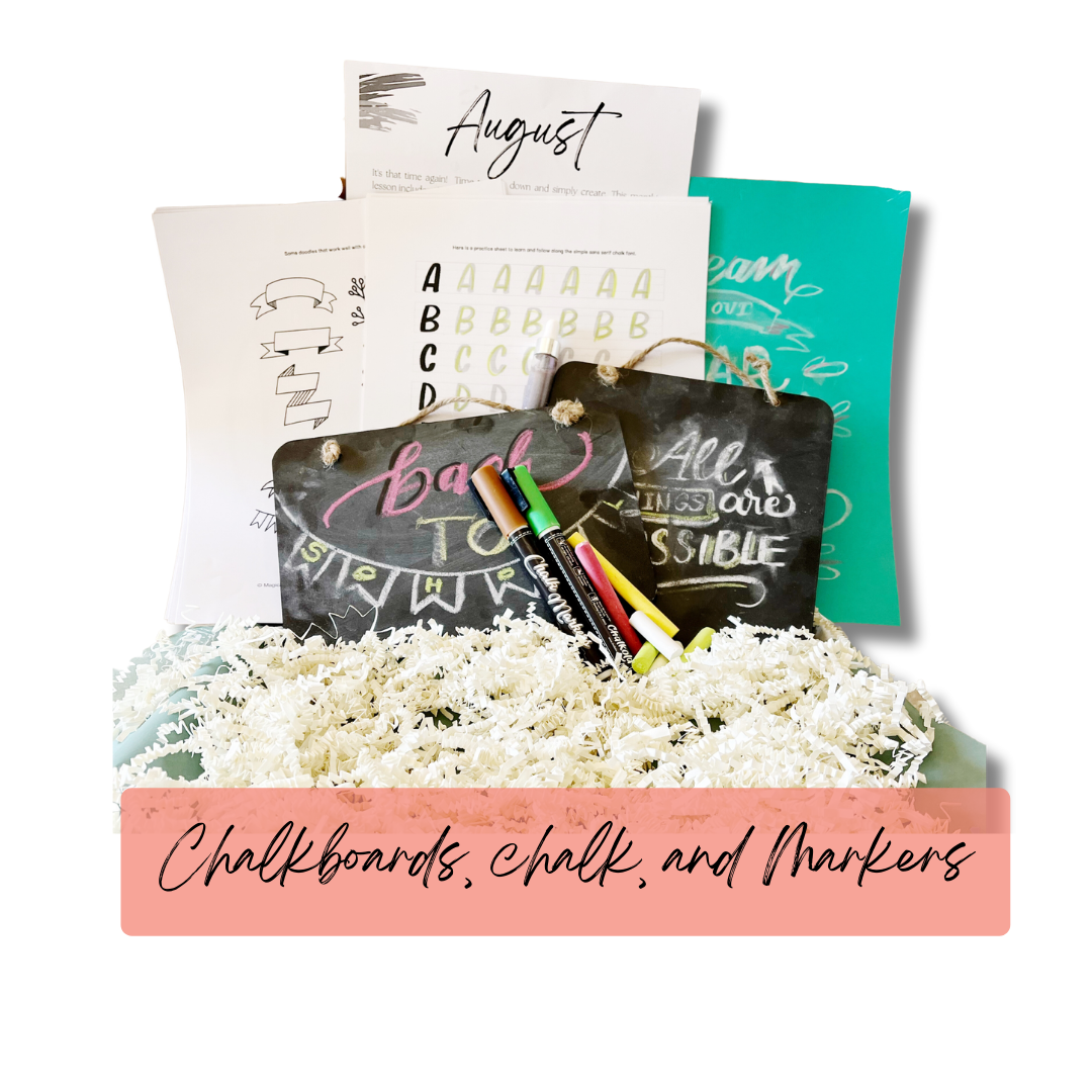 Monthly Simply Lettered Subscription-SOLD OUT