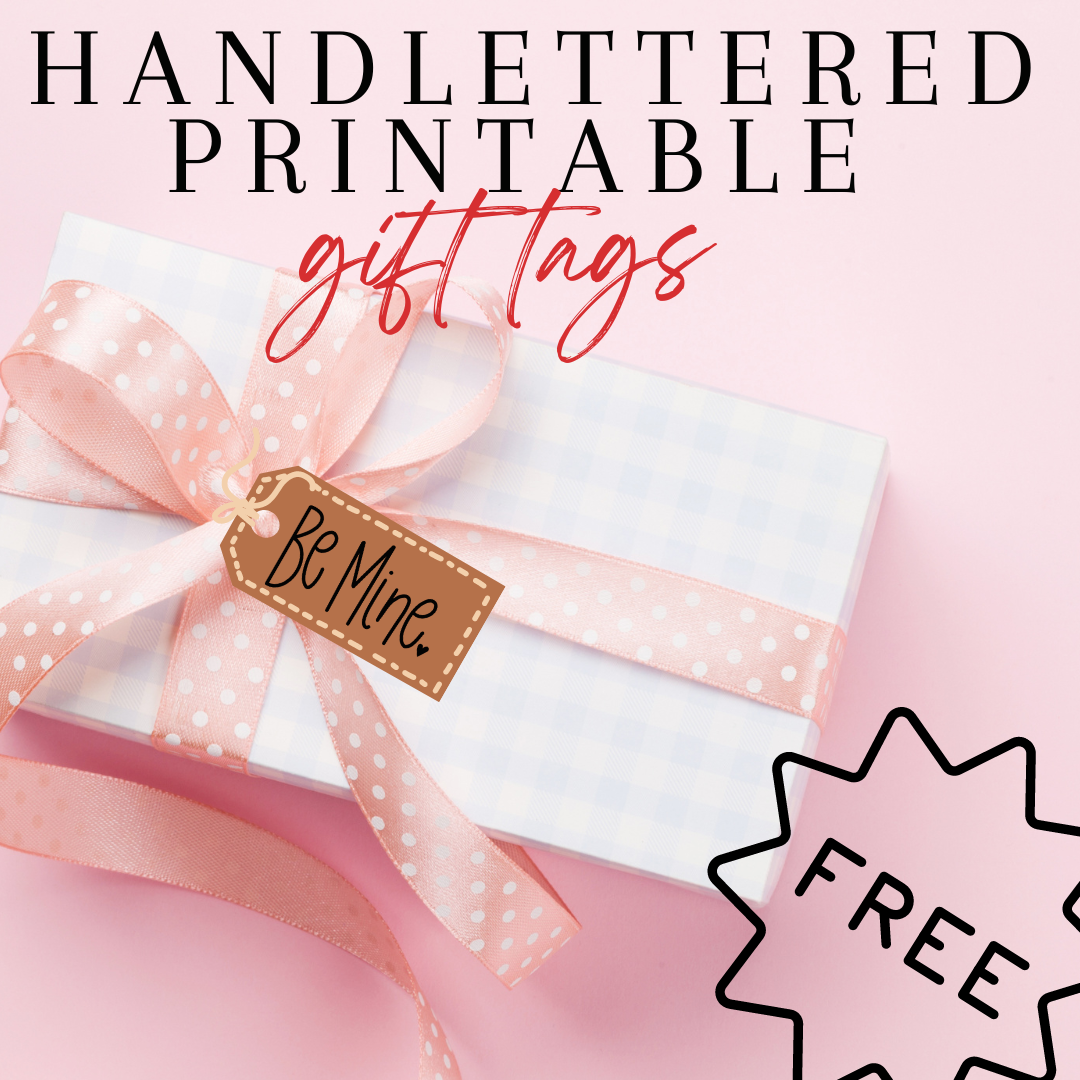 FREEBIE: Personalize Your Love with Printable Valentine Gift Tags