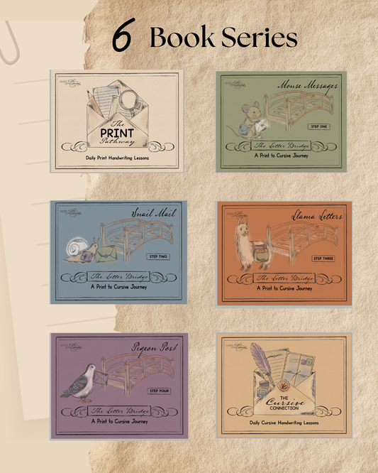 From First Letters to Confident Cursive: The Simply Lettered Six Book Series