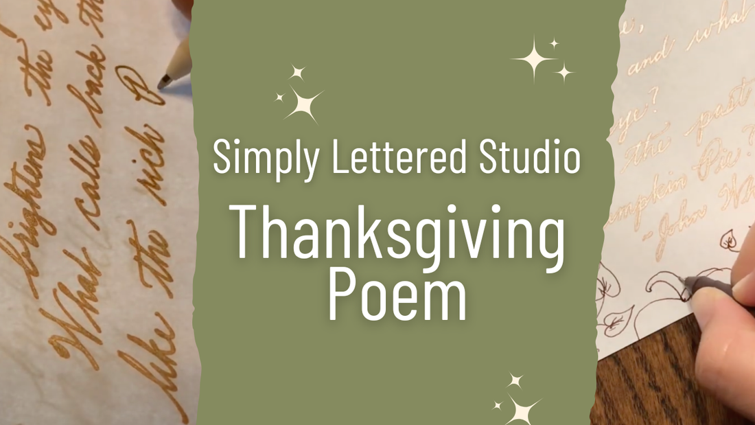 Celebrate Thanksgiving with Beautiful Penmanship: Free "The Pumpkin" Poetry Download