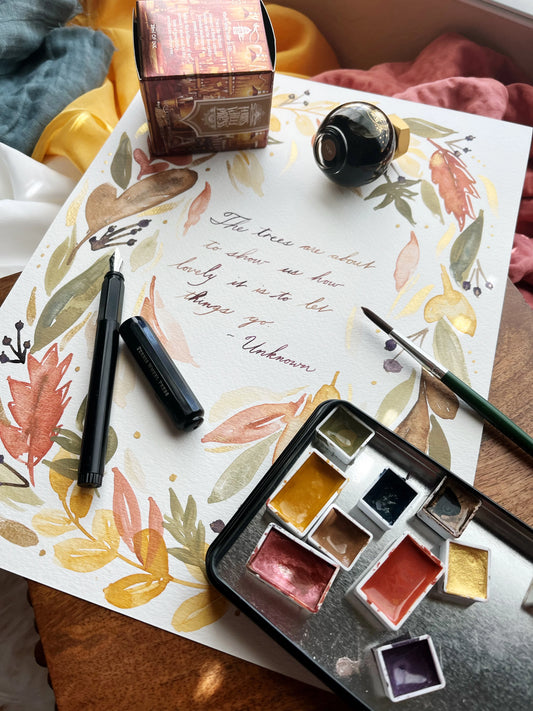 Explore Handmade Watercolors from September!