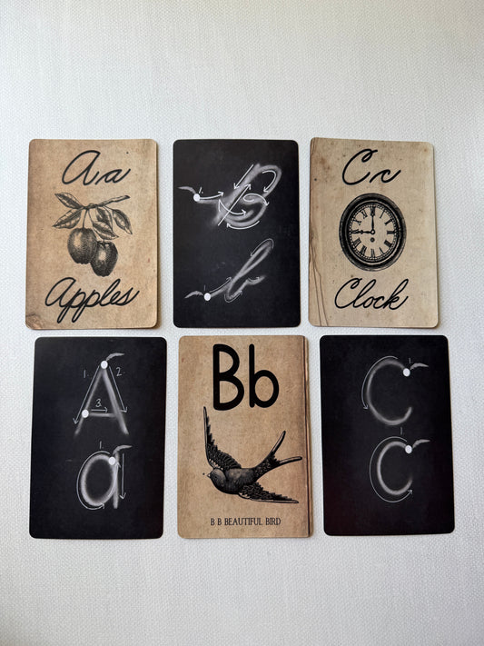 Print and Cursive Flash Cards: 72 Cards That Do More Than Drill