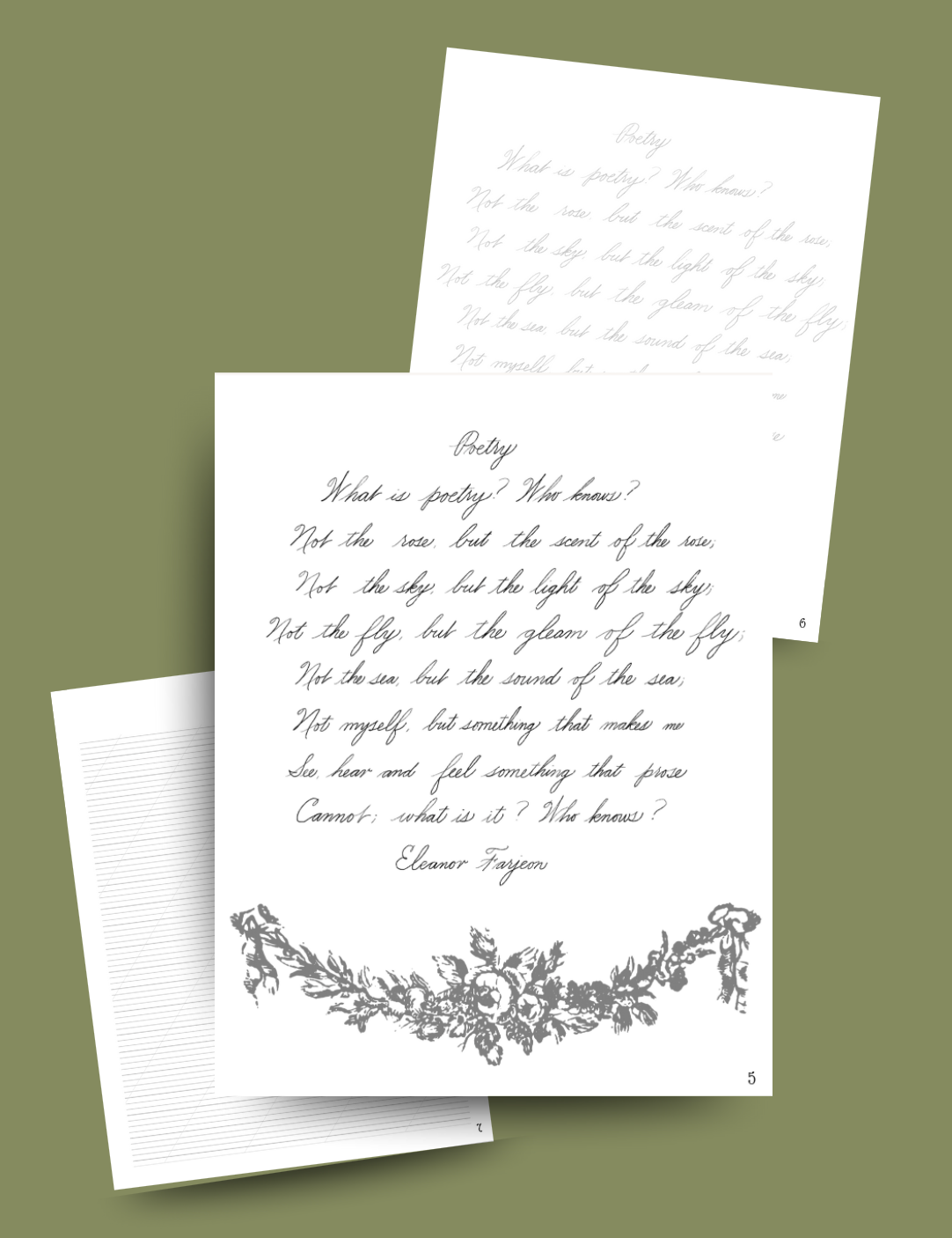 Discover the Beauty of Classic Poetry Through Cursive Practice: Your New Free Resource!