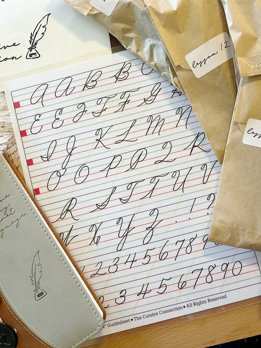 Using Artist Eyes: The Secret to Better Cursive Writing