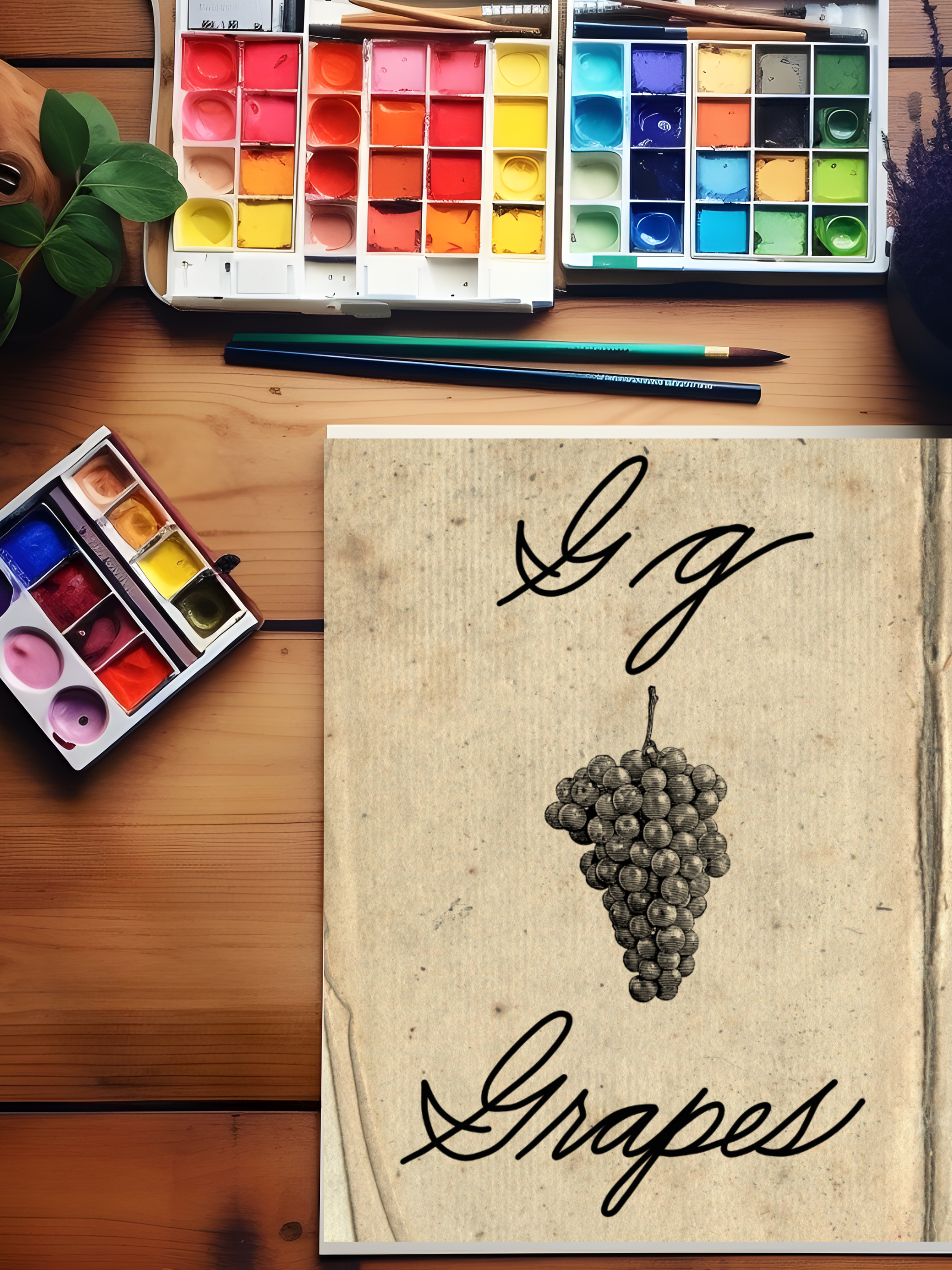 A-Z Cursive Wall Cards | Digital Download