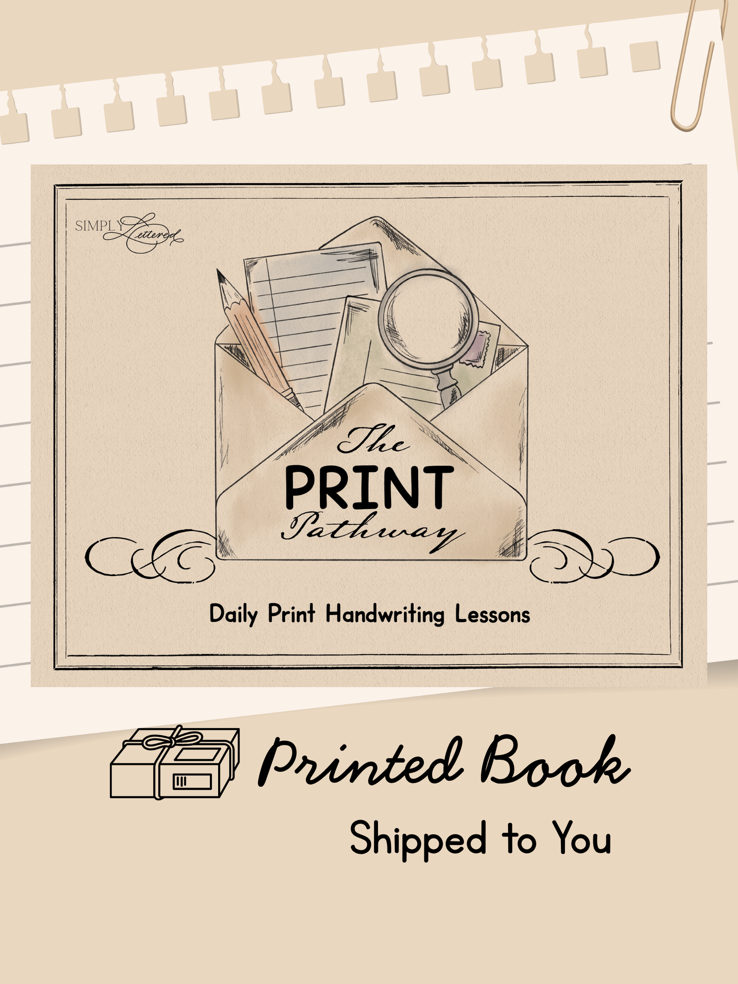 The Print Pathway™ | Print Penmanship Handwriting Curriculum |  Workbook Printed