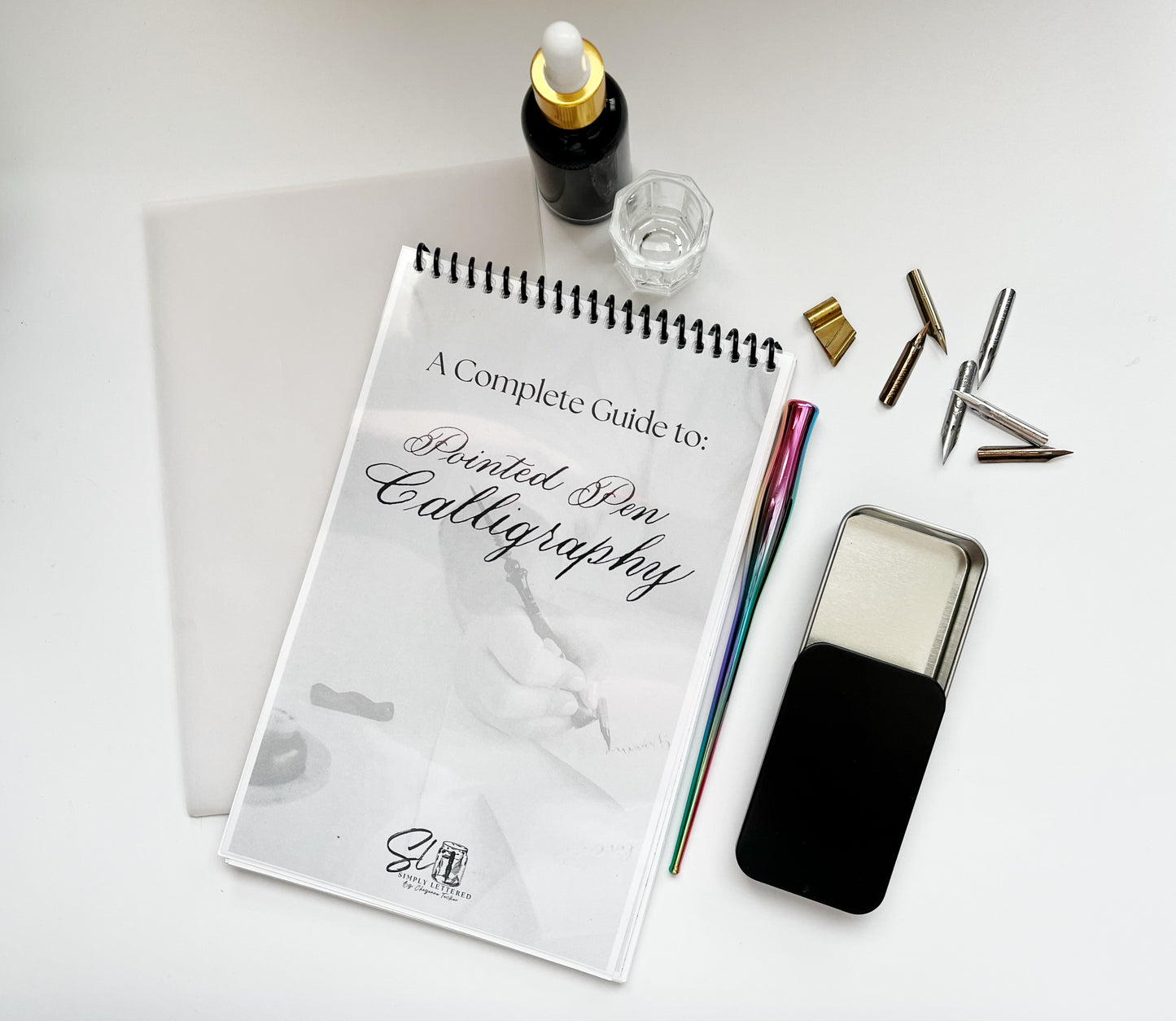 Pointed Dip Pen Calligraphy Beginner Kit