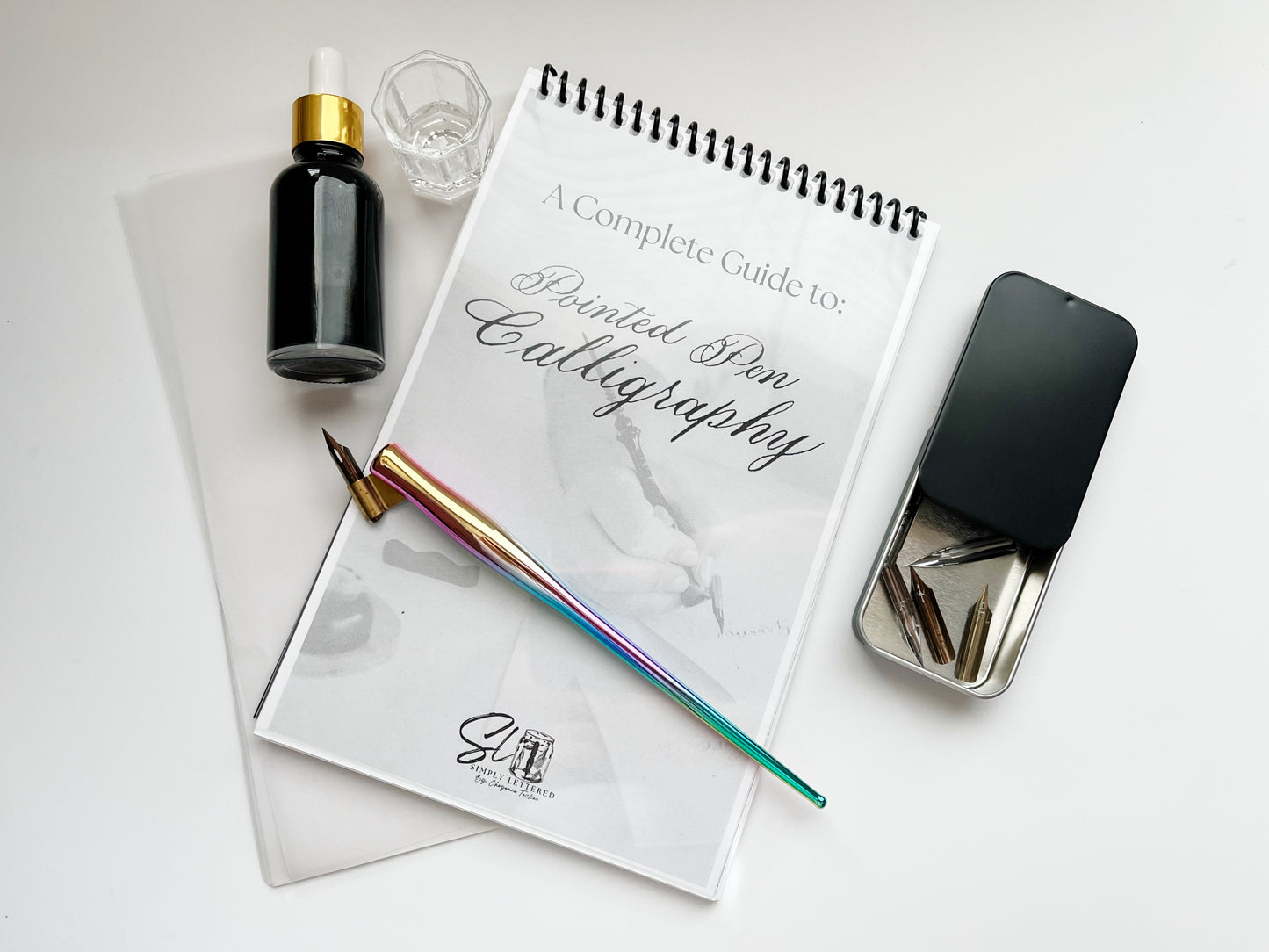 Pointed Dip Pen Calligraphy Beginner Kit