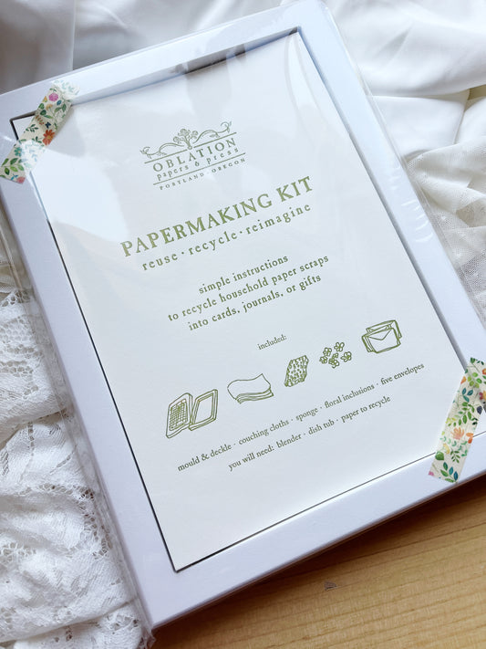 Handmade Papermaking Kit