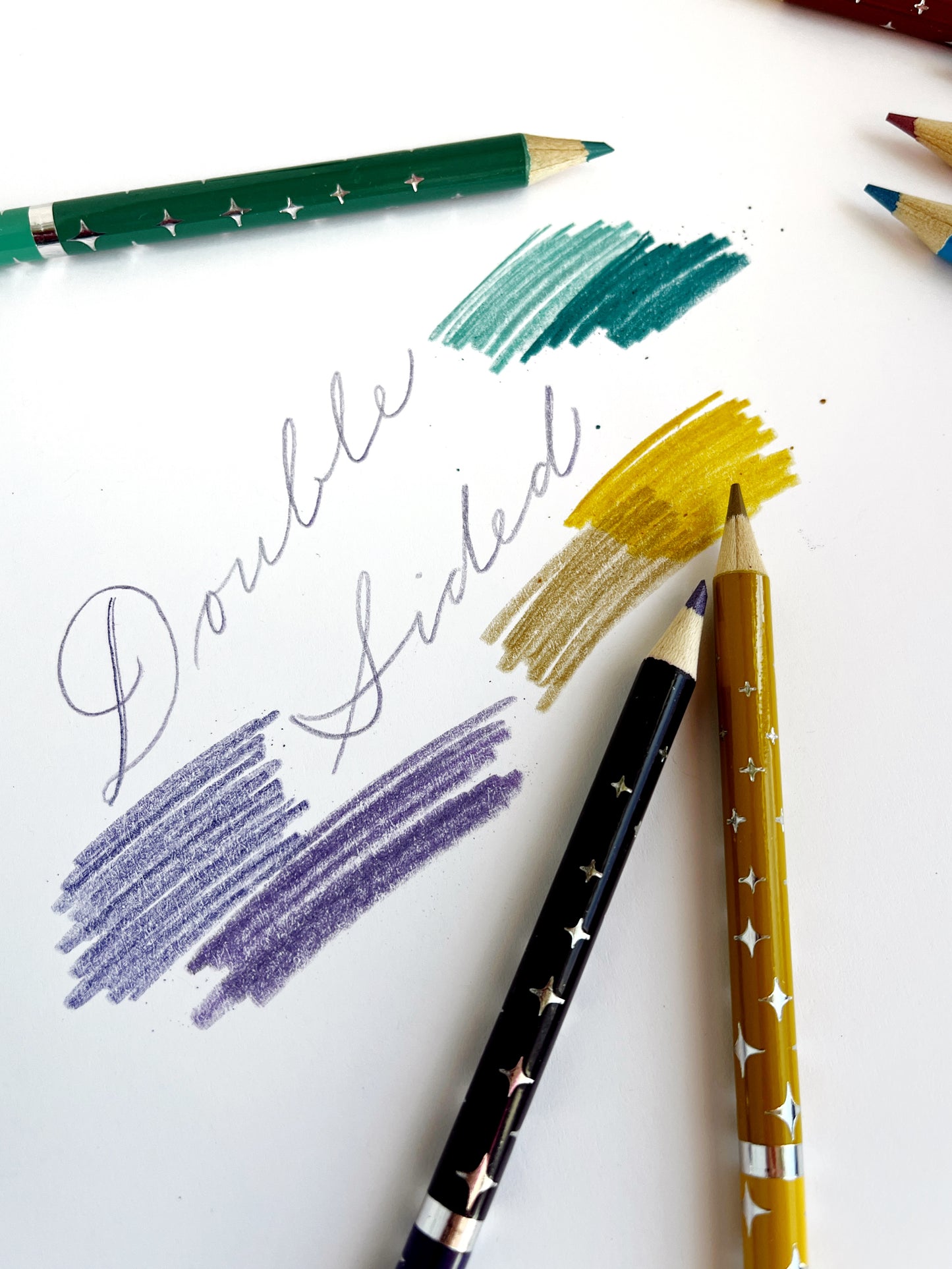Double Ended Metallic Colored Pencils