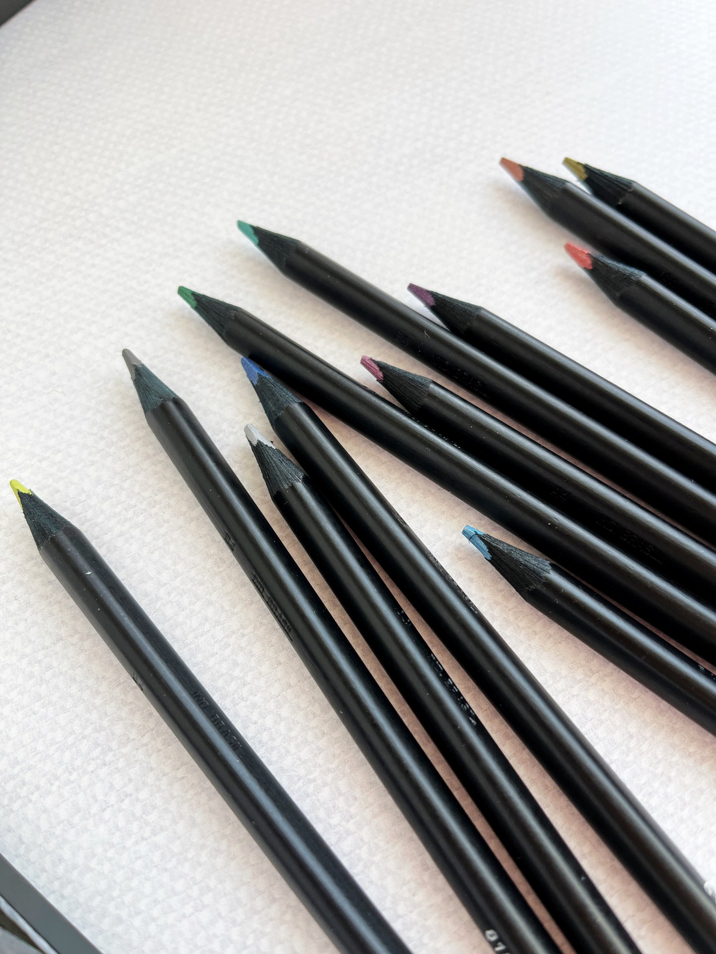 Metallic Colored Pencils Black Edition Faber Castell