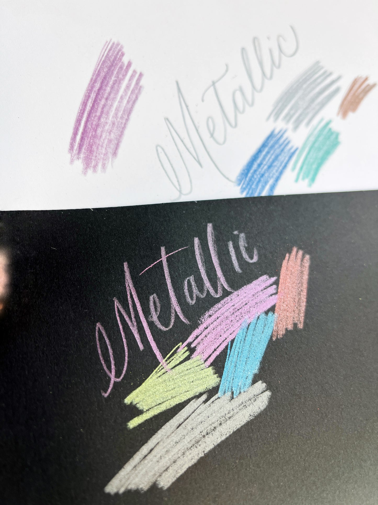 Metallic Colored Pencils Black Edition Faber Castell