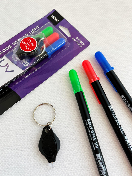 Sakura UV Gelly Roll Pens