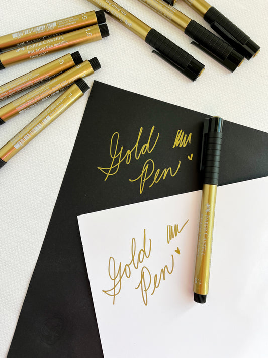 Pitt Gold Artist Pen