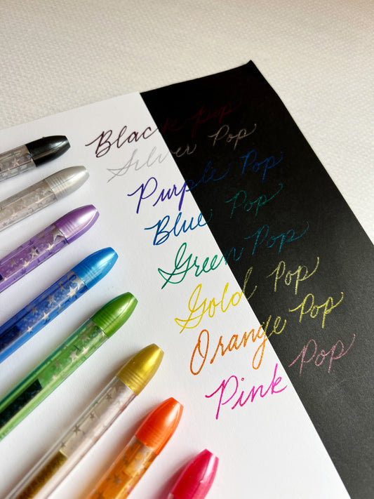 Sparkle Pop Pentel Pens