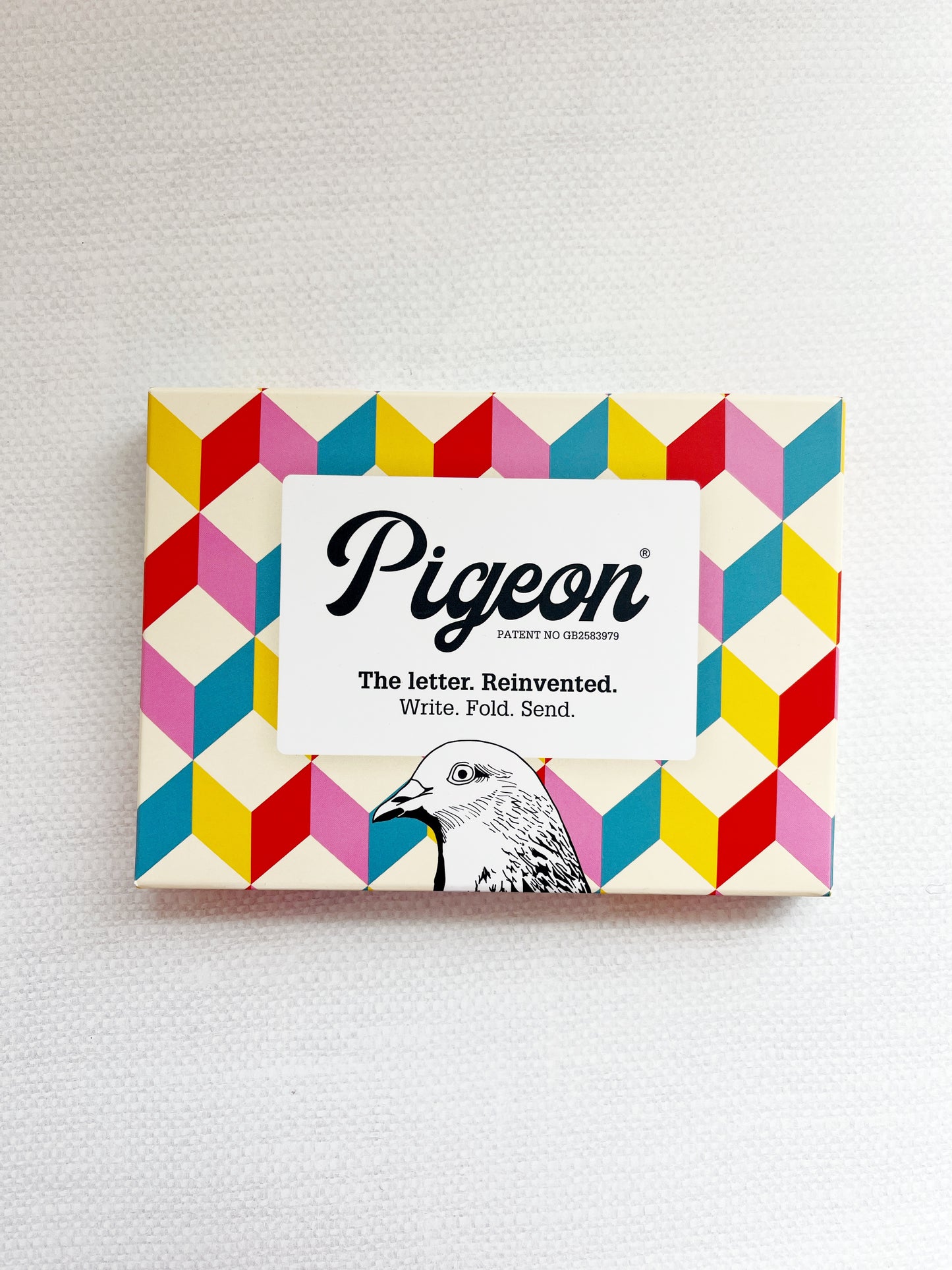 Pigeon Folding Letter and Envelope
