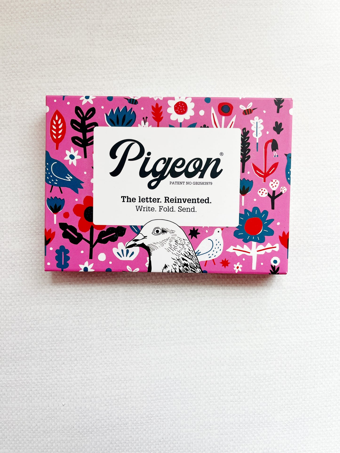 Pigeon Folding Letter and Envelope