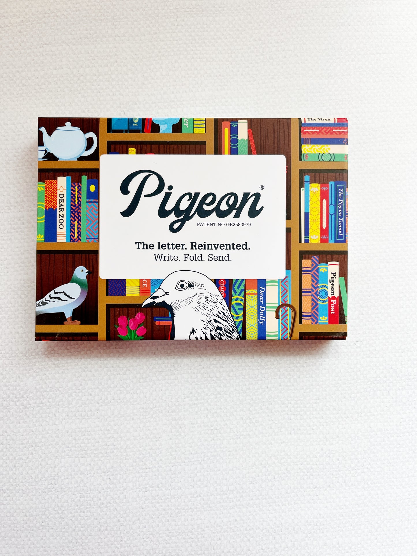 Pigeon Folding Letter and Envelope
