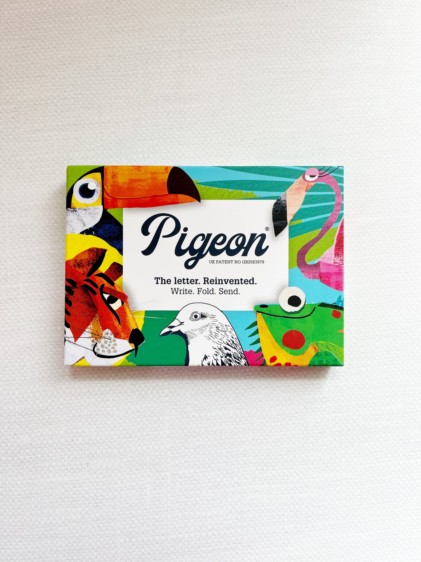 Pigeon Folding Letter and Envelope
