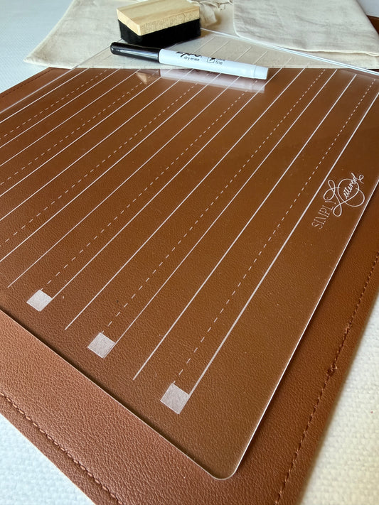 Cursive Guidelines Practice Board