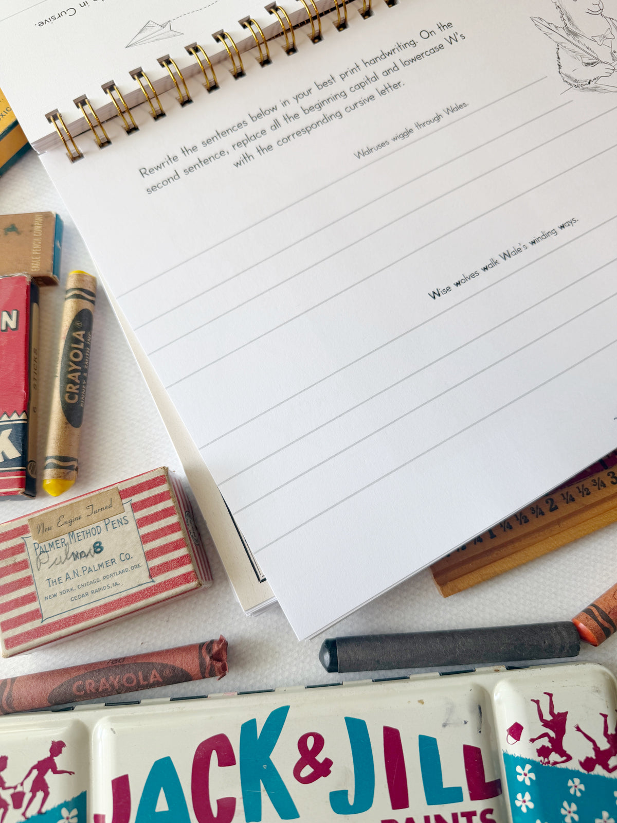 The Letter Bridge™ Step Three | Llama Letters | Print and Cursive Penmanship Practice Workbook | Printed