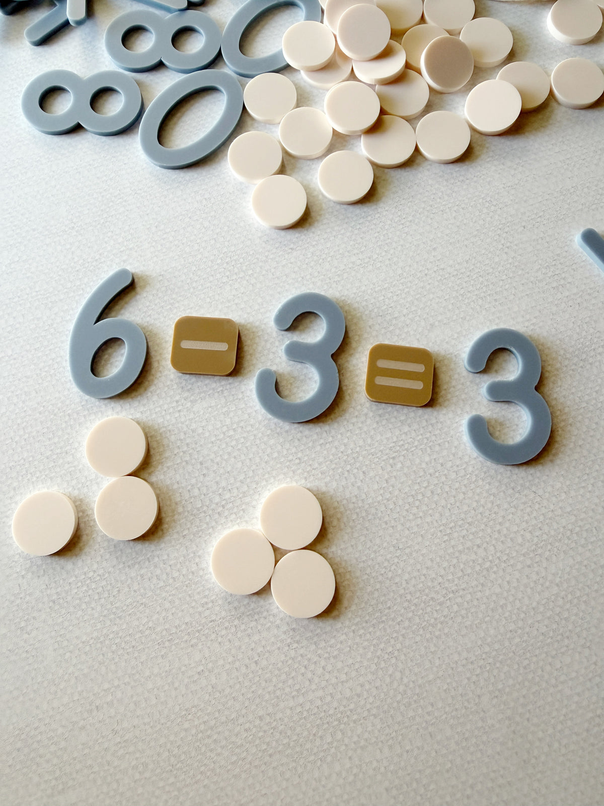 Arithmetic Table Set | Tactile Numbers, Counters, Math Signs
