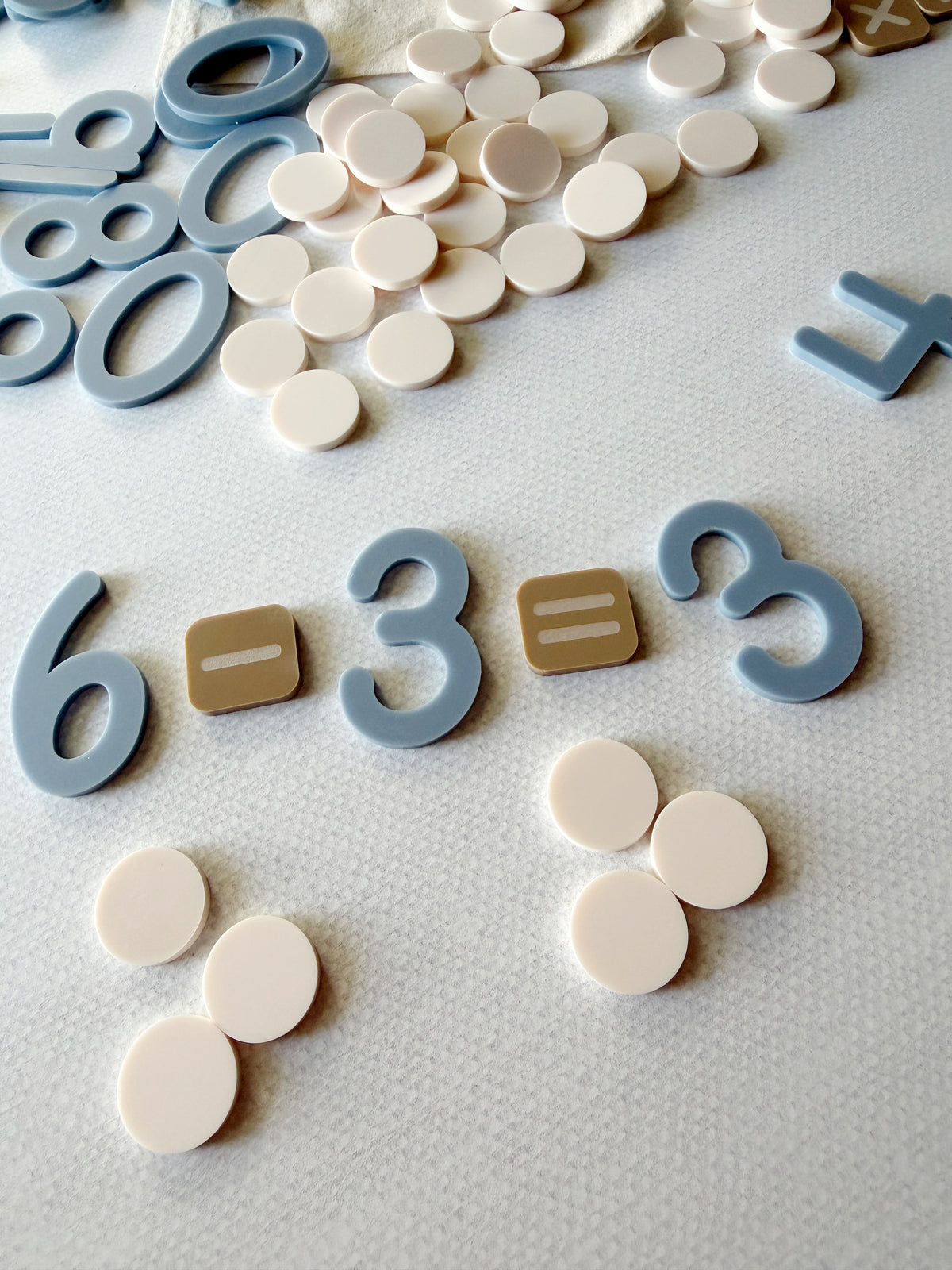 Arithmetic Table Set | Tactile Numbers, Counters, Math Signs
