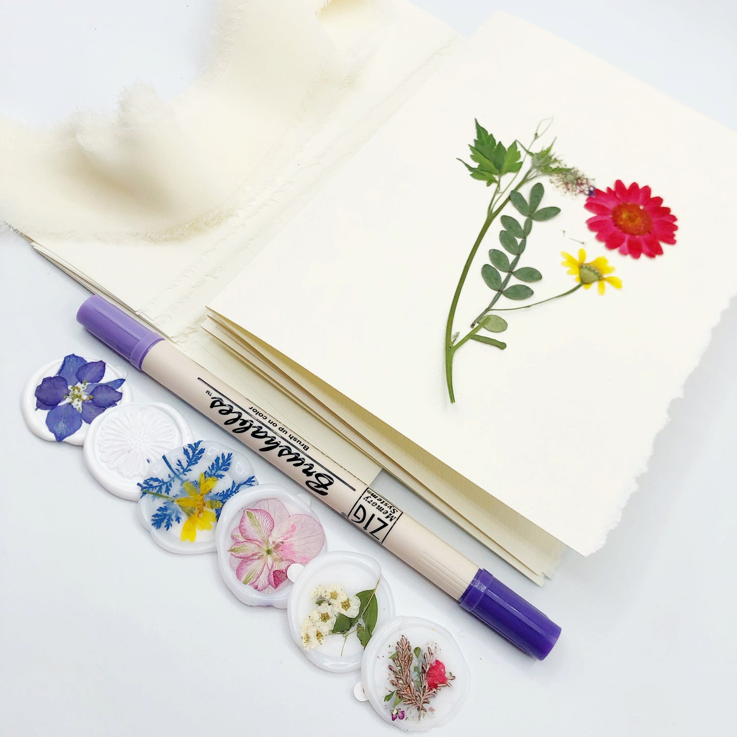 DIY Pressed Floral Card Making Kit