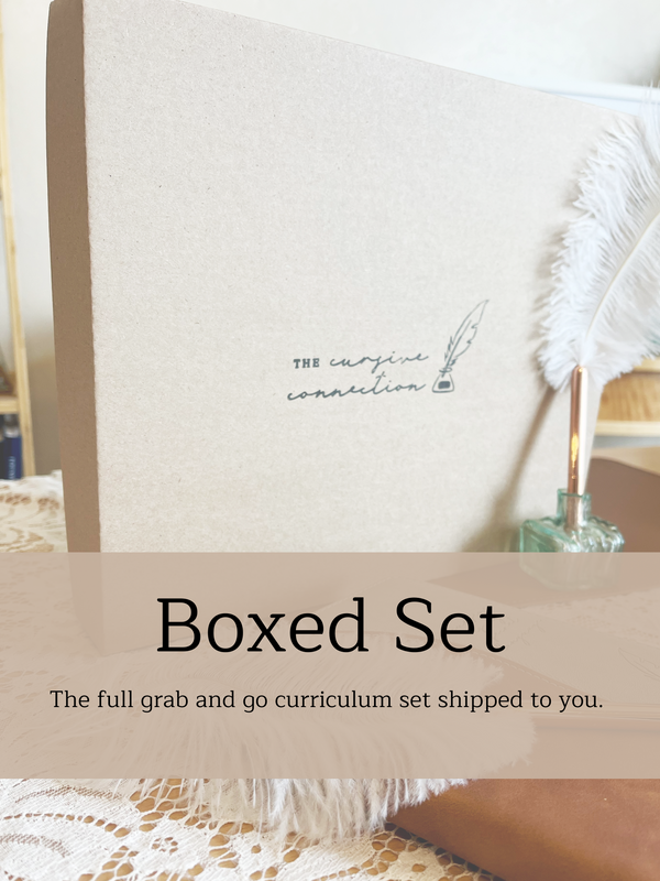 The Cursive Connection Boxed Set – Simply Lettered Shop
