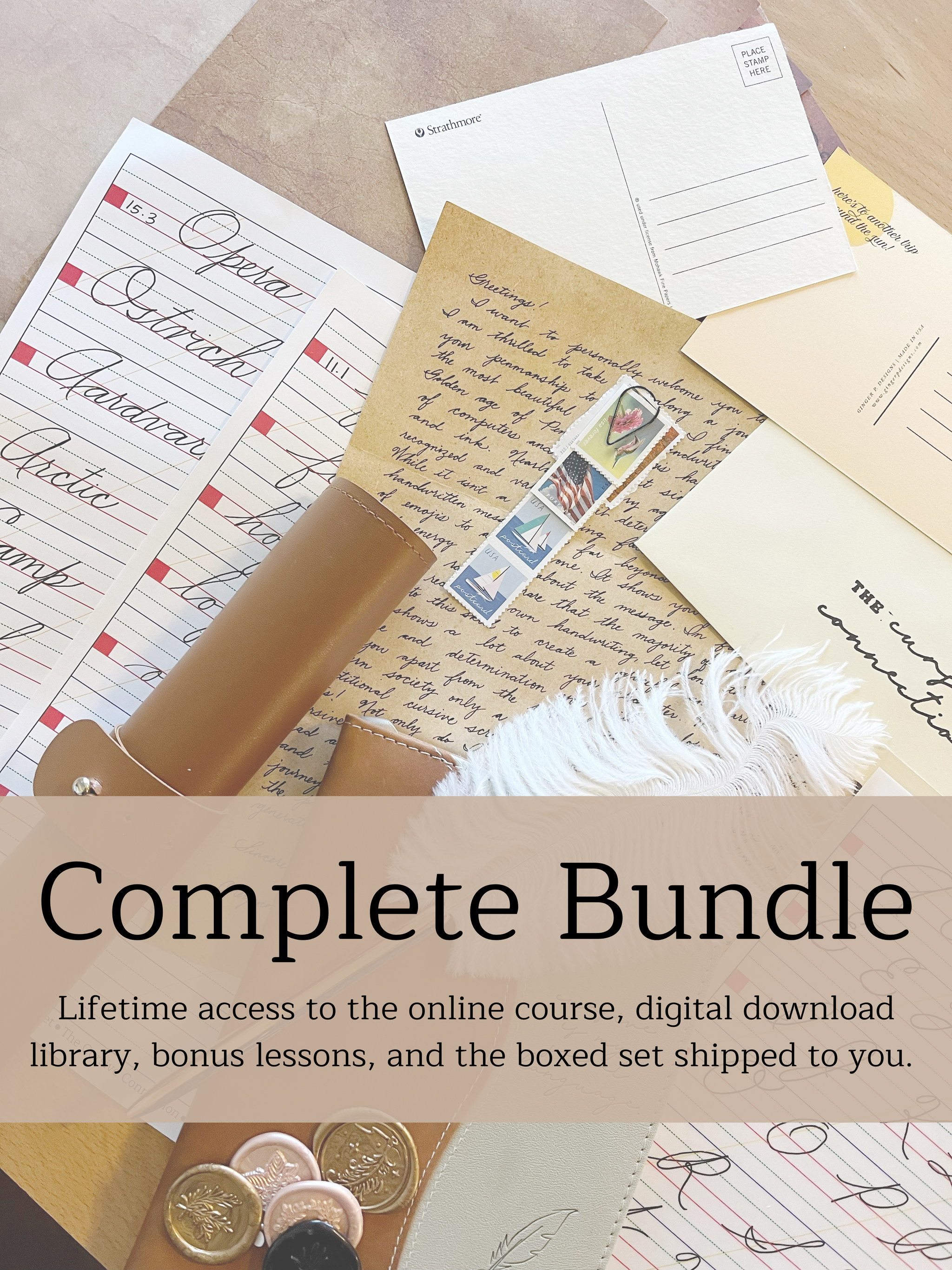 The Cursive Connection Box and Online Bundle